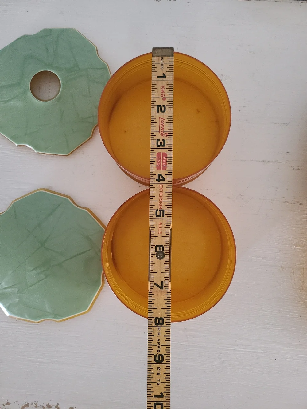 Vintage Marbleized Celluloid Vanity Set